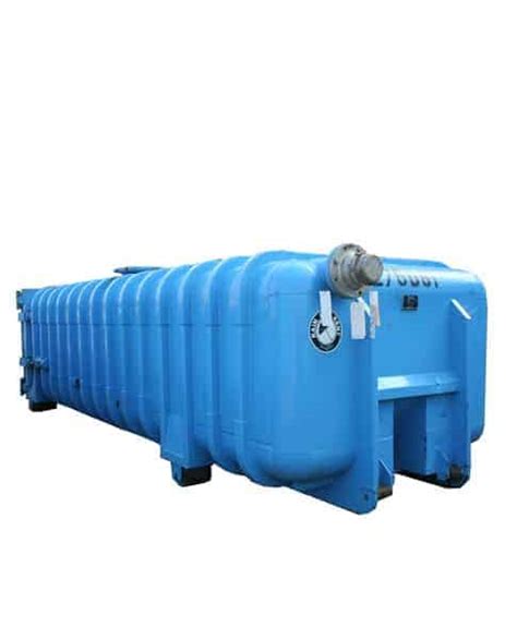 25 yard dewatering steel hard top roll off box|25 yard dewatering box.